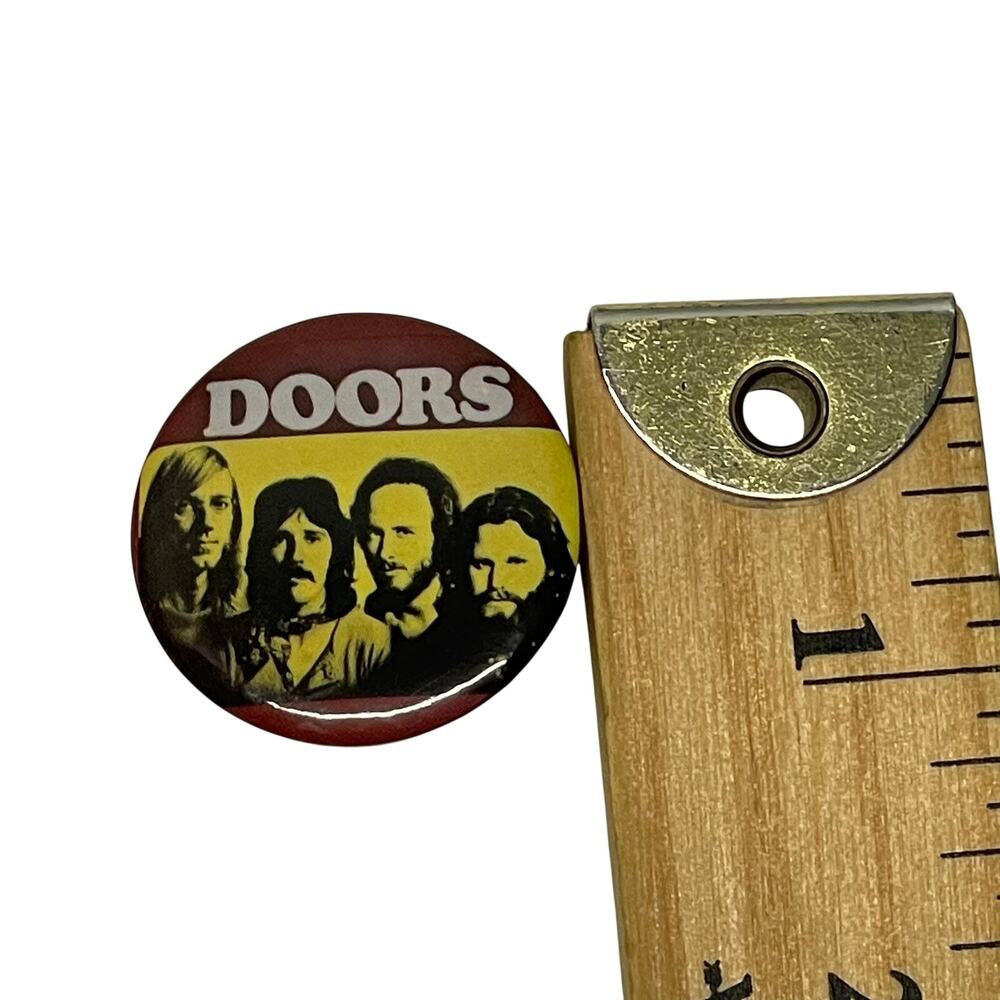 Vintage The Doors Band Pins Lot of 5 1" Jim Morrison - Picture 4 of 6